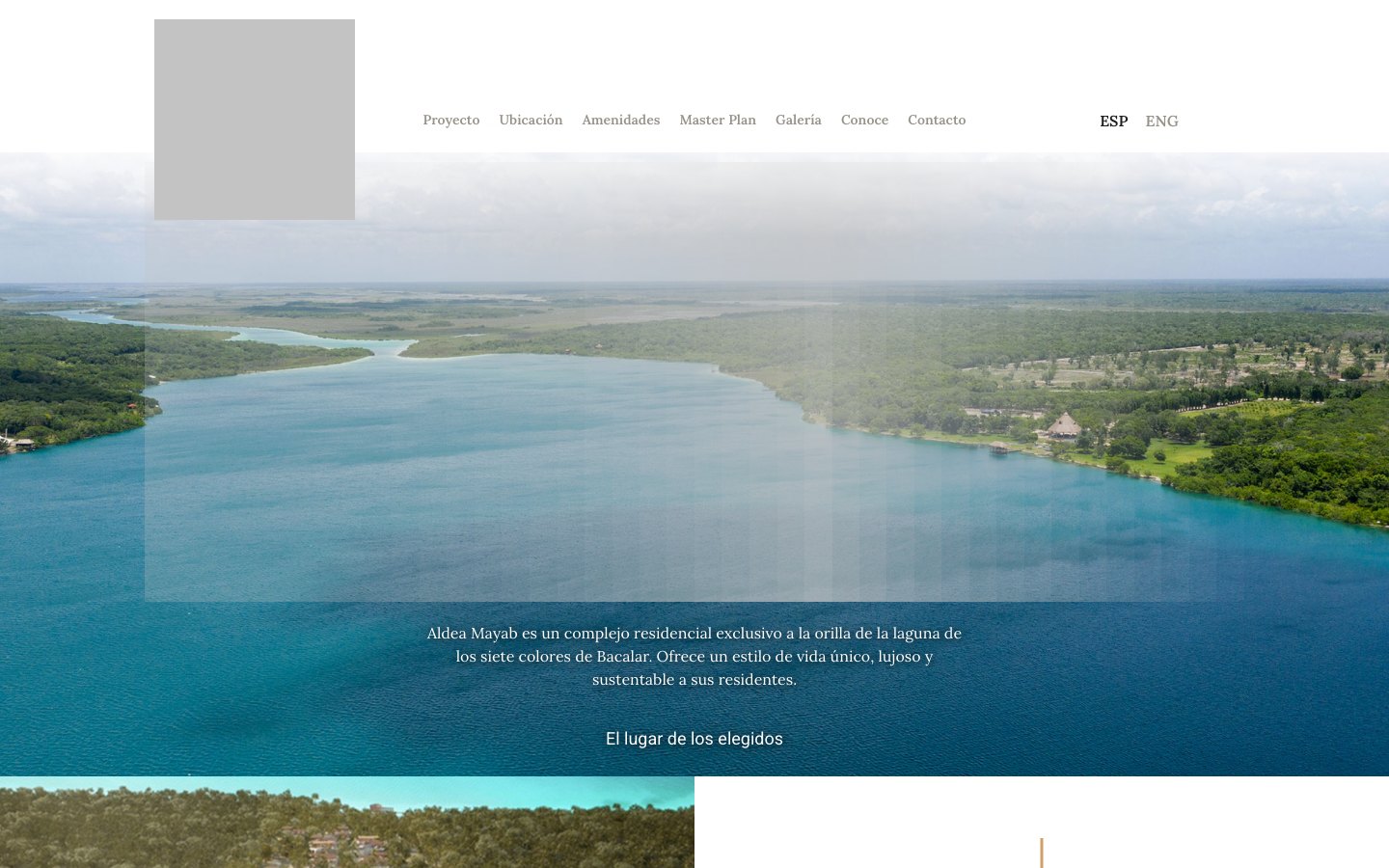Sitio web de Aldea Mayab