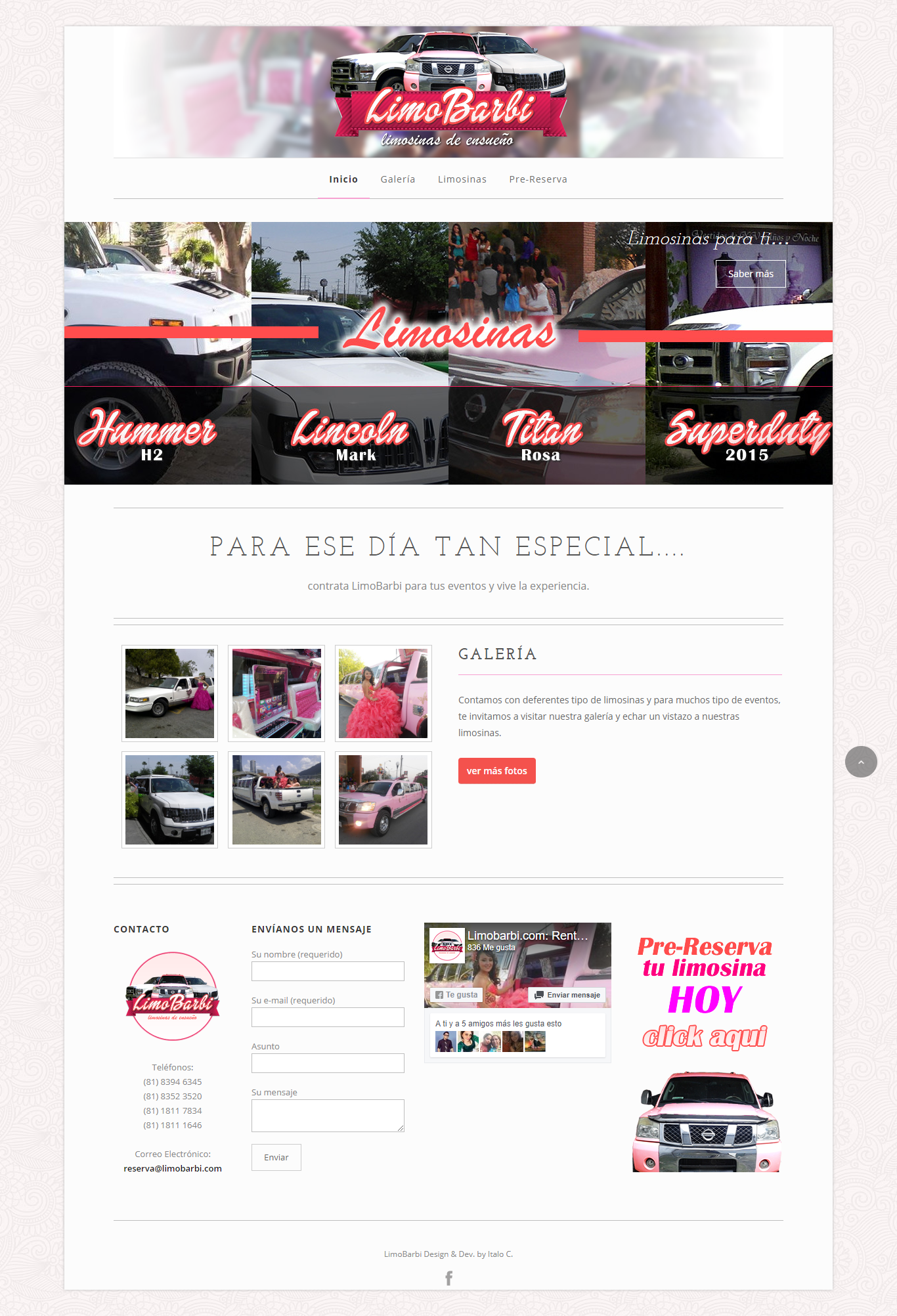 Sitio Web Limobarbi